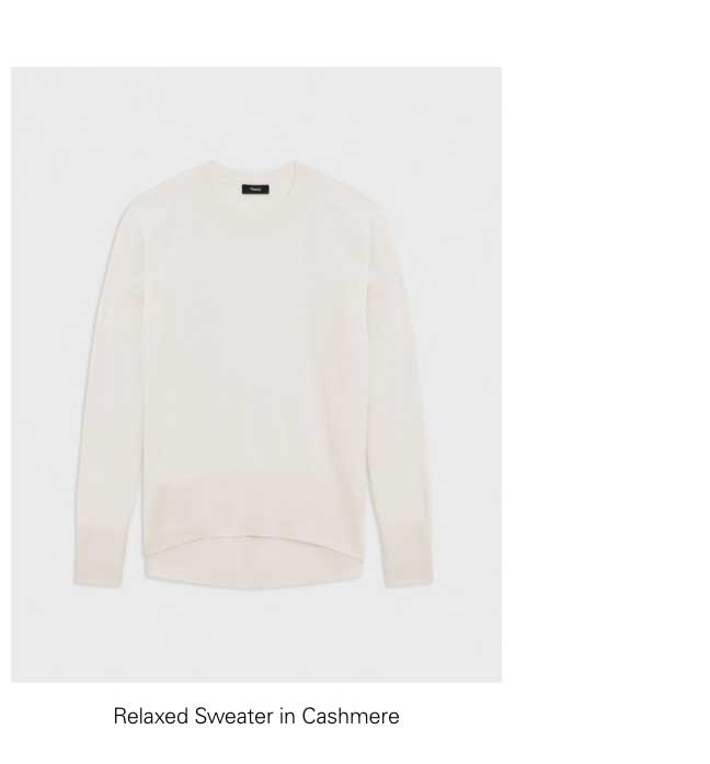 Relaxed Sweater in Cashmere