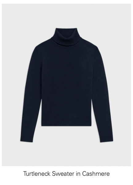 Turtleneck Sweater in Cashmere