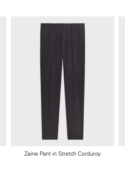 Zaine Pant in Stretch Corduroy