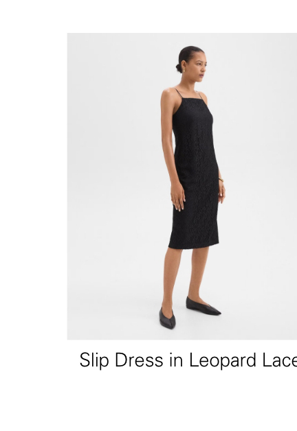 Slip Dress in Leopard Lace