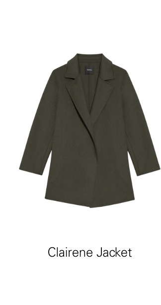 Clairene Jacket in Double-Face Wool-Cashmere