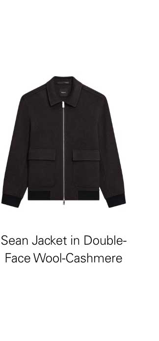 Sean Jacket in Double-Face Wool-Cashmere