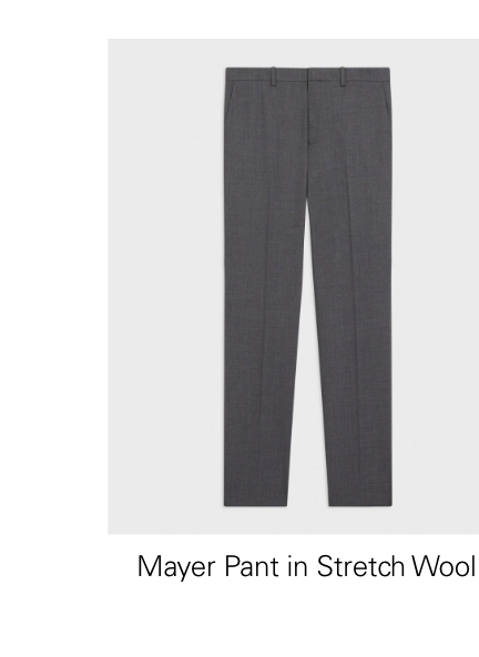 Mayer Pant in Stretch Wool