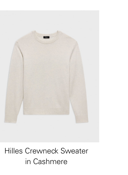 Hilles Crewneck Sweater in Cashmere