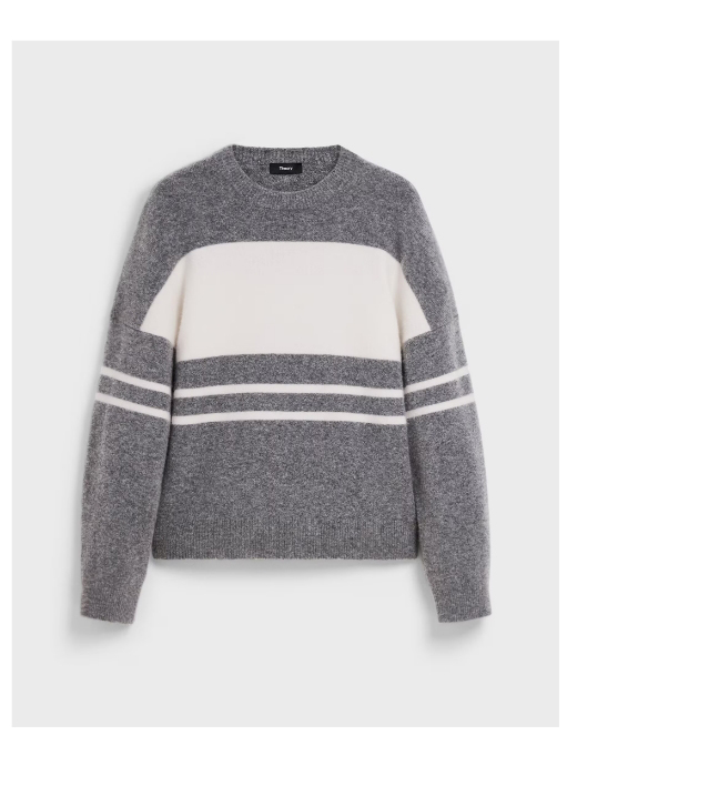 Colorblock Sweater in Astor Wool