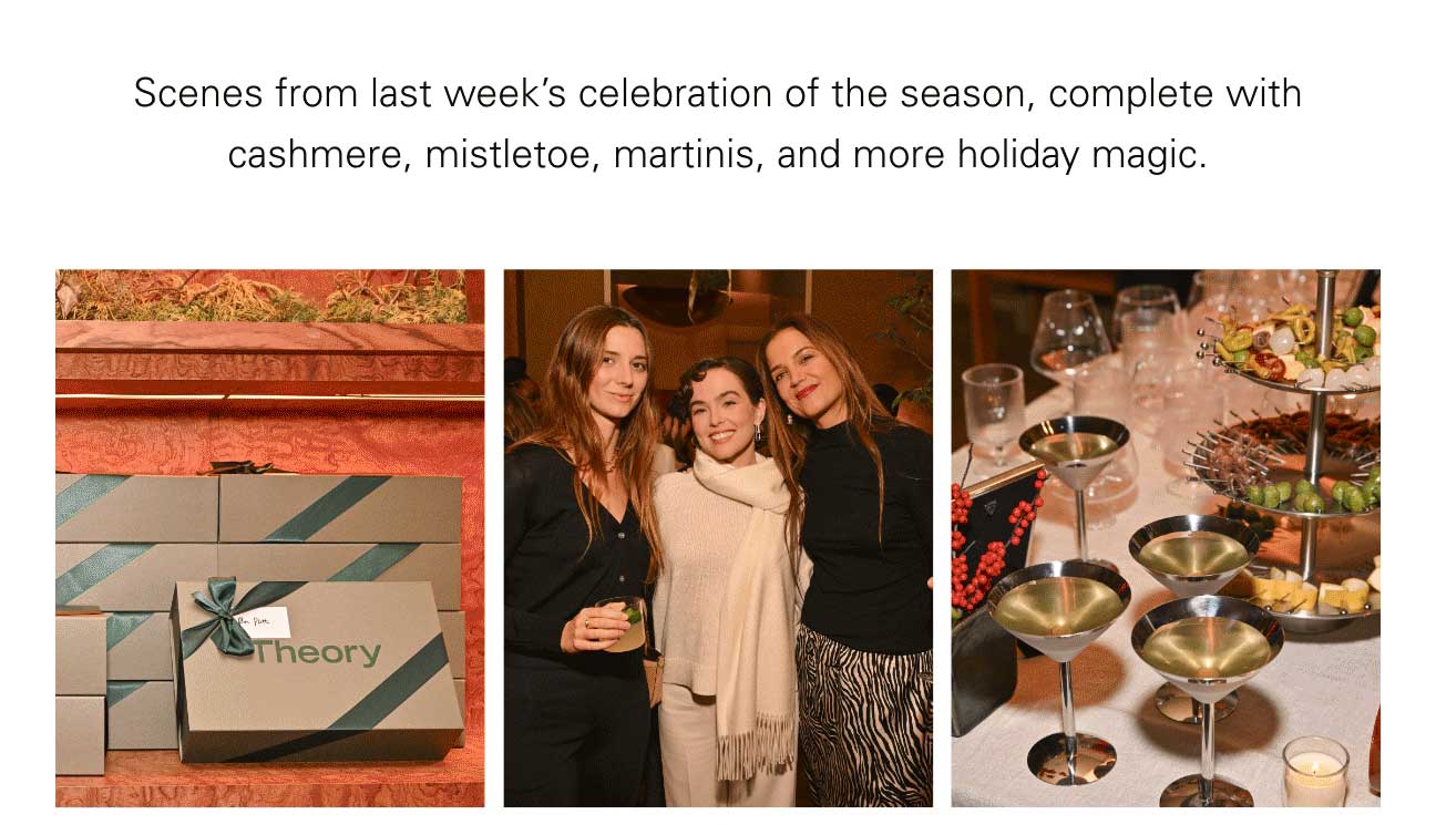 Holidays at Home Dinner hosted by Zoey Deutch