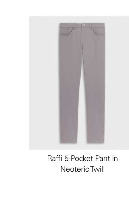 Raffi 5-Pocket Pant in Neoteric Twill