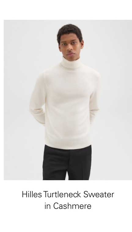 Hilles Turtleneck Sweater in Cashmere