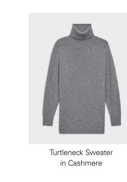 Turtleneck Sweater in Cashmere