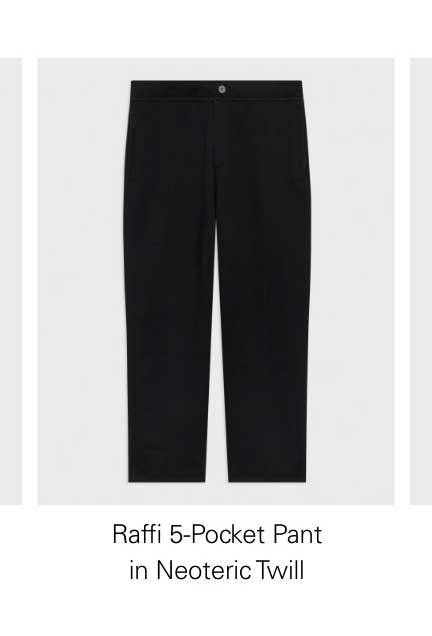 Raffi 5-Pocket Pant in Neoteric Twill