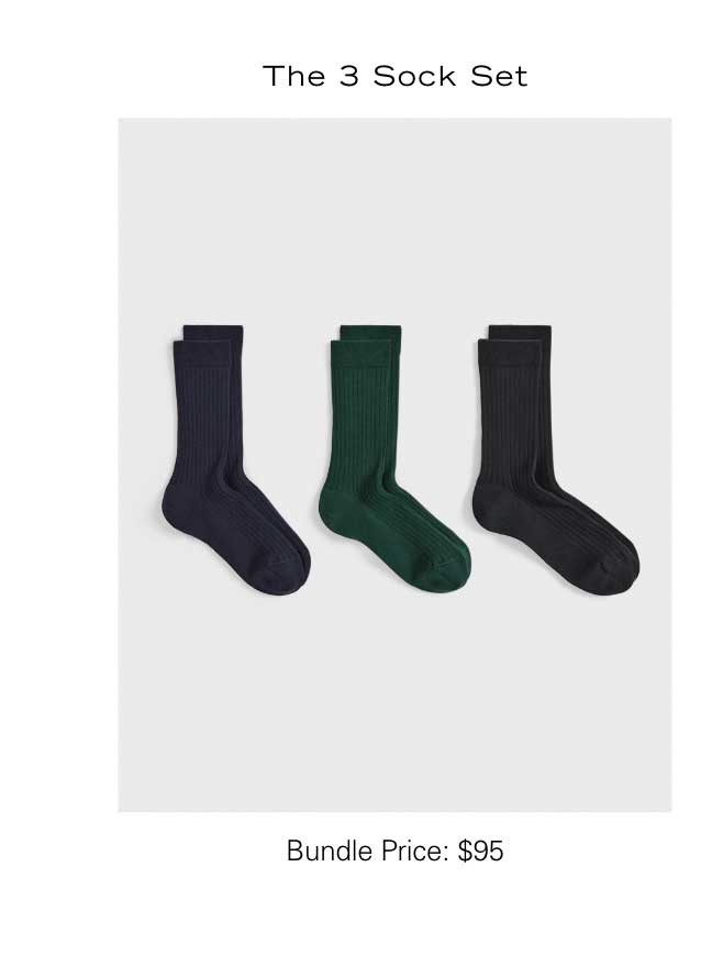 The 3 Sock Set