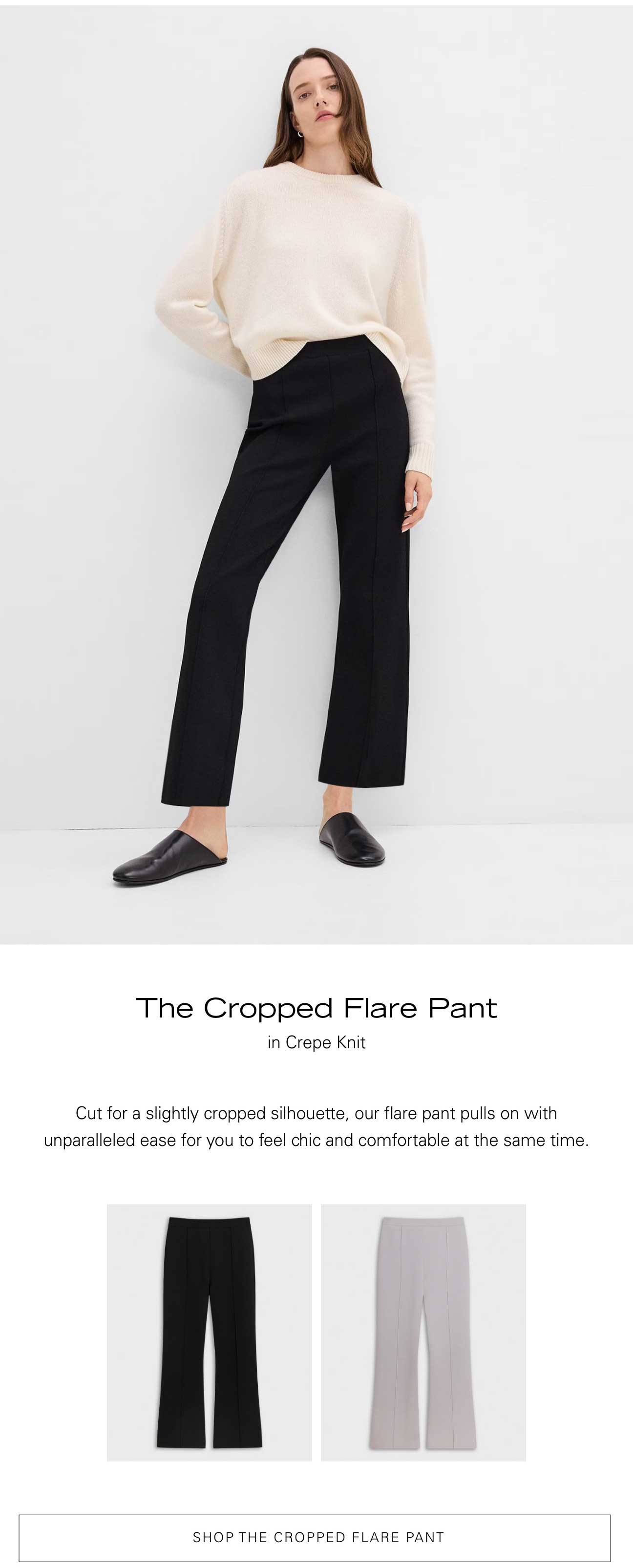 Shop The Cropped Flare Pant