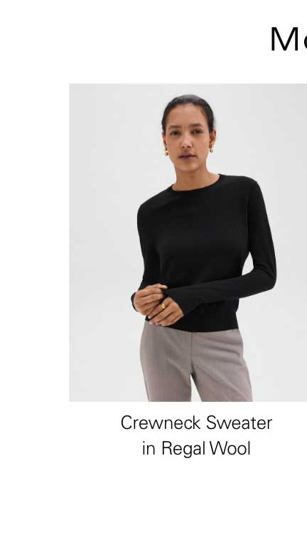 Crewneck Sweater in Regal Wool