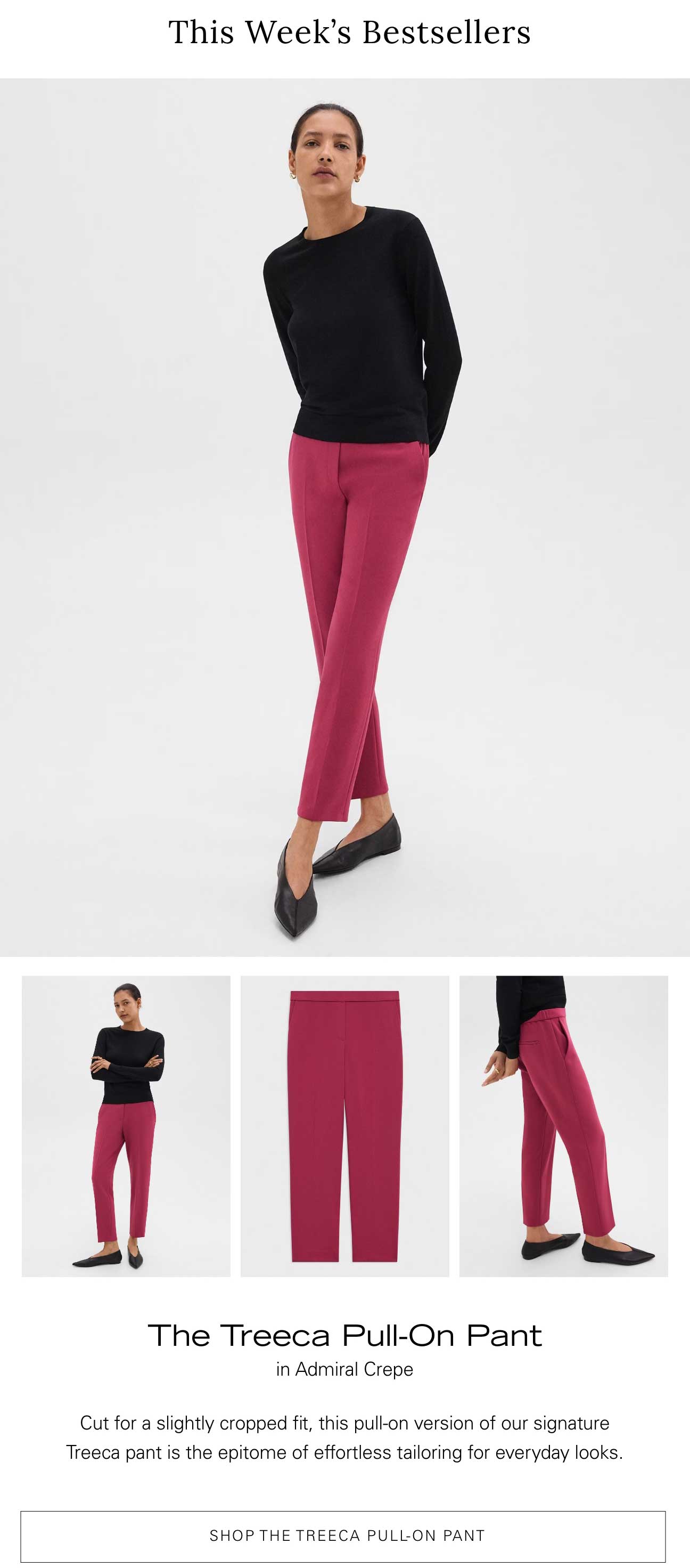 Shop The Treeca Pull-On Pant