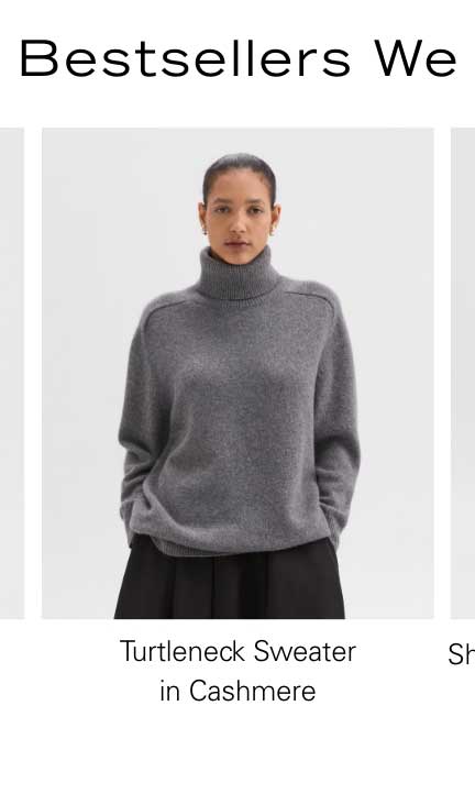 Turtleneck Sweater in Cashmere