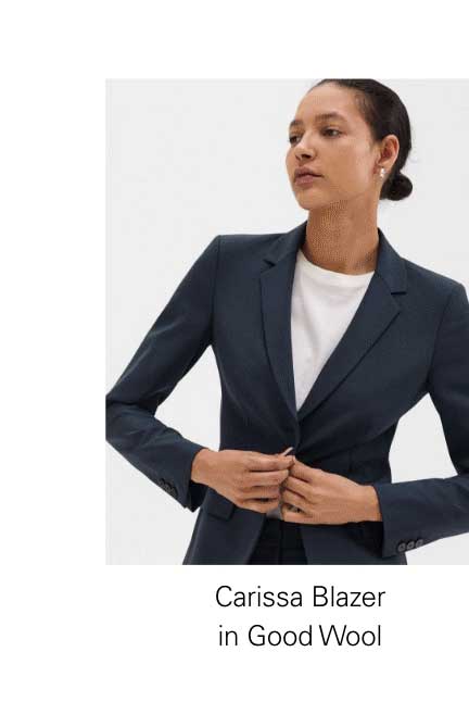 Carissa Blazer in Good Wool