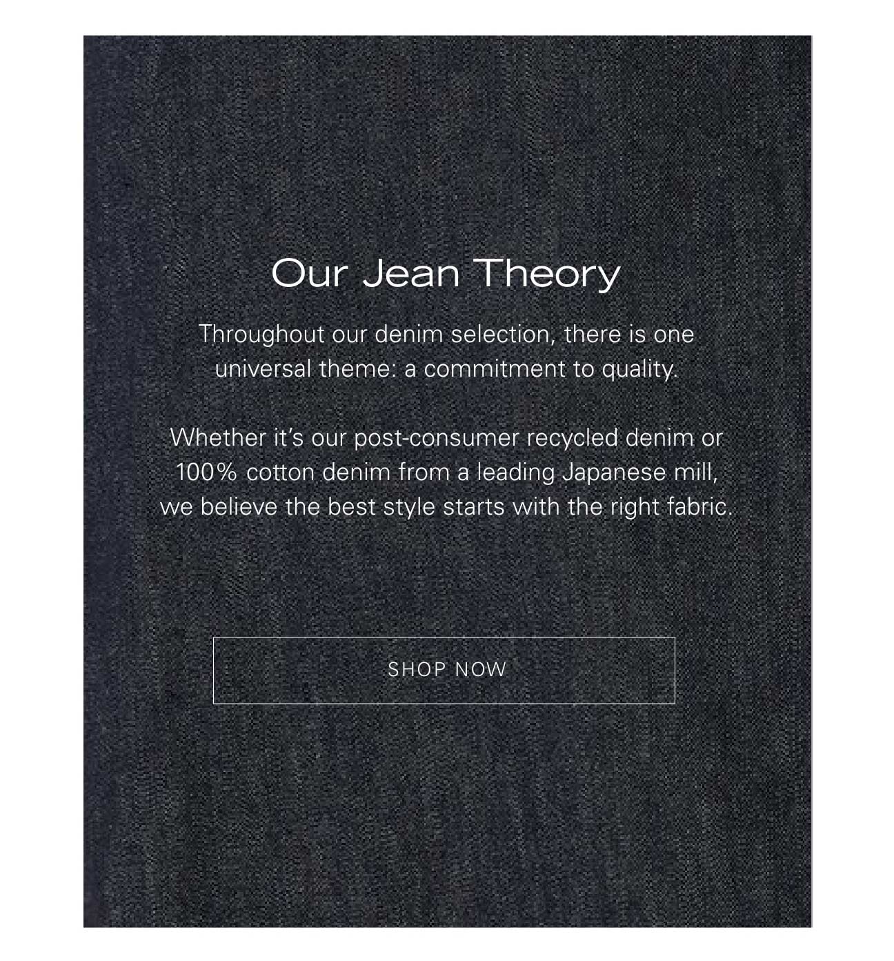 Our Jean Theory