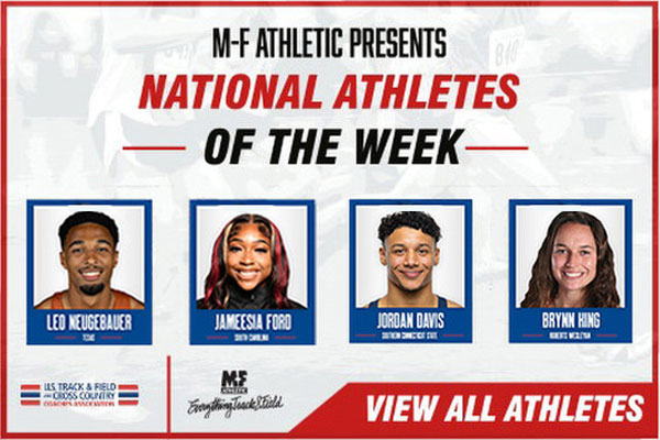 National Athletes of the Week