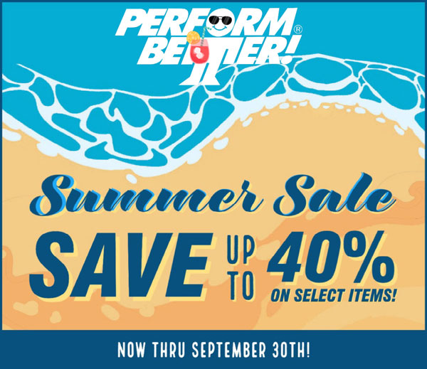 Summer Sale! Save up to 40% on select items!