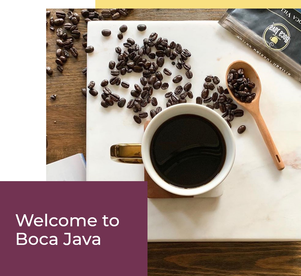 welcome to boca java