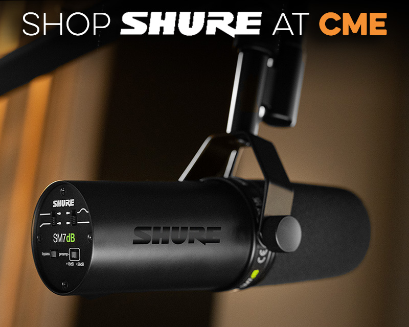 Shure SM7dB Active Dynamic Microphone