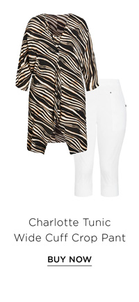 Shop the Charlotte Tunic & Wide Cuff Crop Pant
