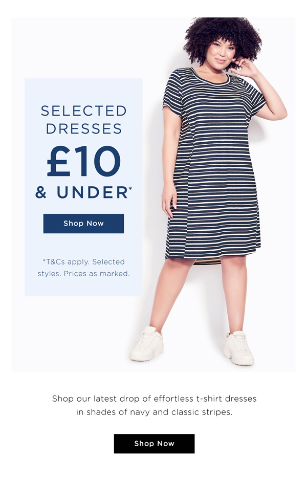 Shop Selected Dresses 10 & Under*