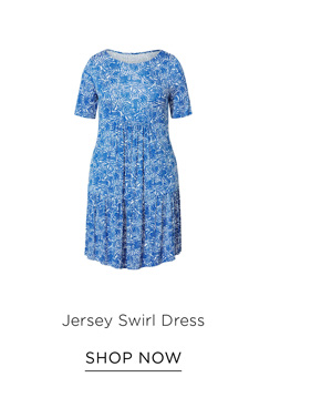 Shop the Jersey Swirl Dress