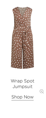 Shop the Wrap Spot Jumpsuit