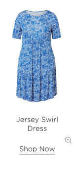 Shop the Jersey Swirl Dress