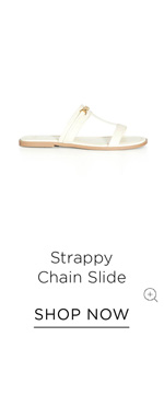 Shop the Strappy Chain Slide
