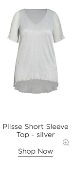 Shop The Plisse Short Sleeve Top