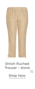 Shop The Shiloh Ruched Trouser
