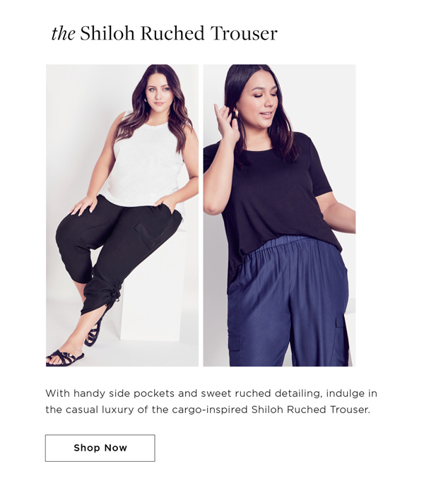 Shop Shiloh Ruched Trouser