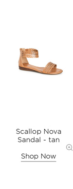Shop The Scallop Nova Sandal