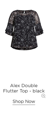 Shop The Alex Double Flutter Top