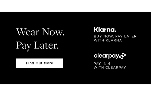 Wear Now & Pay Later With Klarna & Clearpay