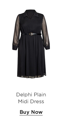 Shop The Delphi Plain Midi Dress