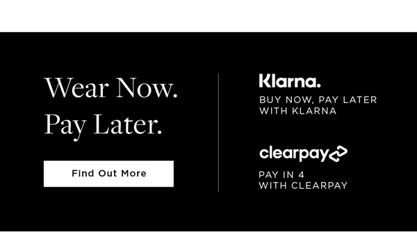 Wear Now & Pay Later With Klarna & Clearpay