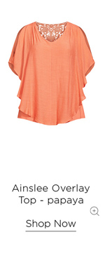 Shop The Ainslee Overlay Top