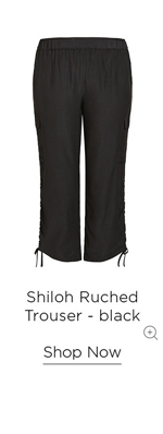 Shop The Shiloh Ruched Trouser