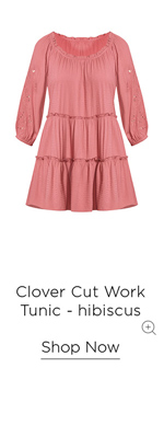 Shop The Clover Cut Work Tunic