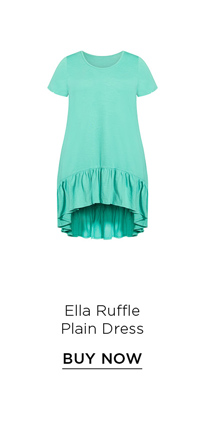 Shop The Ella Ruffle Plain Dress