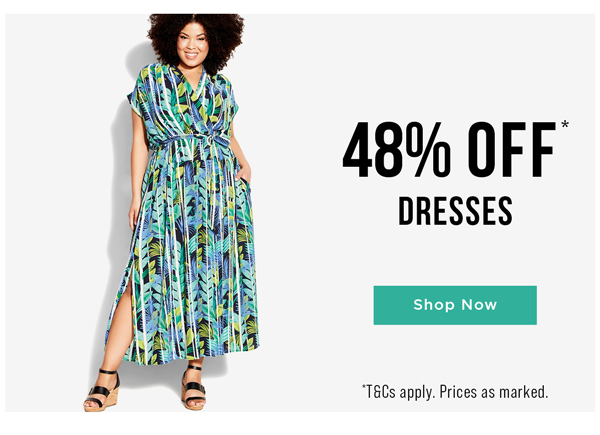 Shop 48% Off* Dresses