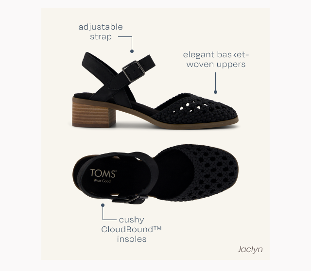 Black Jaclyn Heel - Image