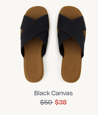 Mae Crossover Slide Sandal - Image