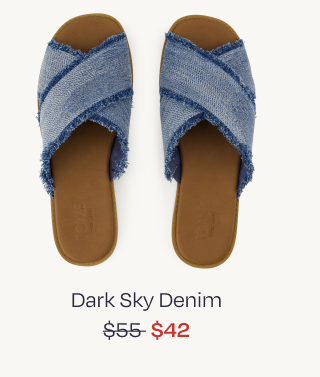Mae Crossover Slide Sandal - Image