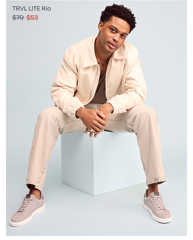 TRVL LITE Rio Twill Sneaker - Image