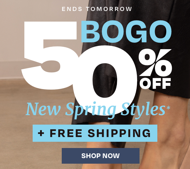 BOGO 50% off - ends tomorro  FREE SHIPPING 
