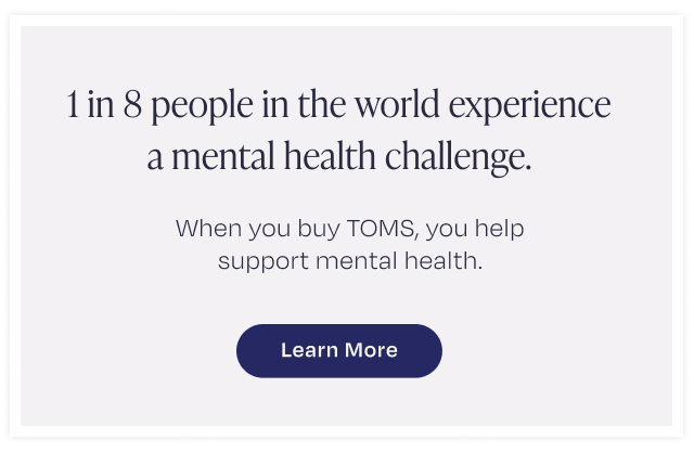 1 in 8 people in the world experience a mental health challenge